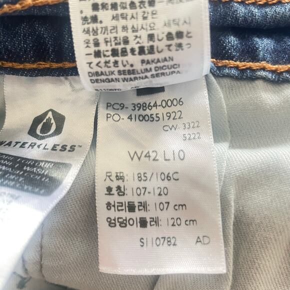 Levi’s Men’s Blue Denim Jean Shorts W42 Relaxed Fit Dad Jeans - Picture 3 of 7